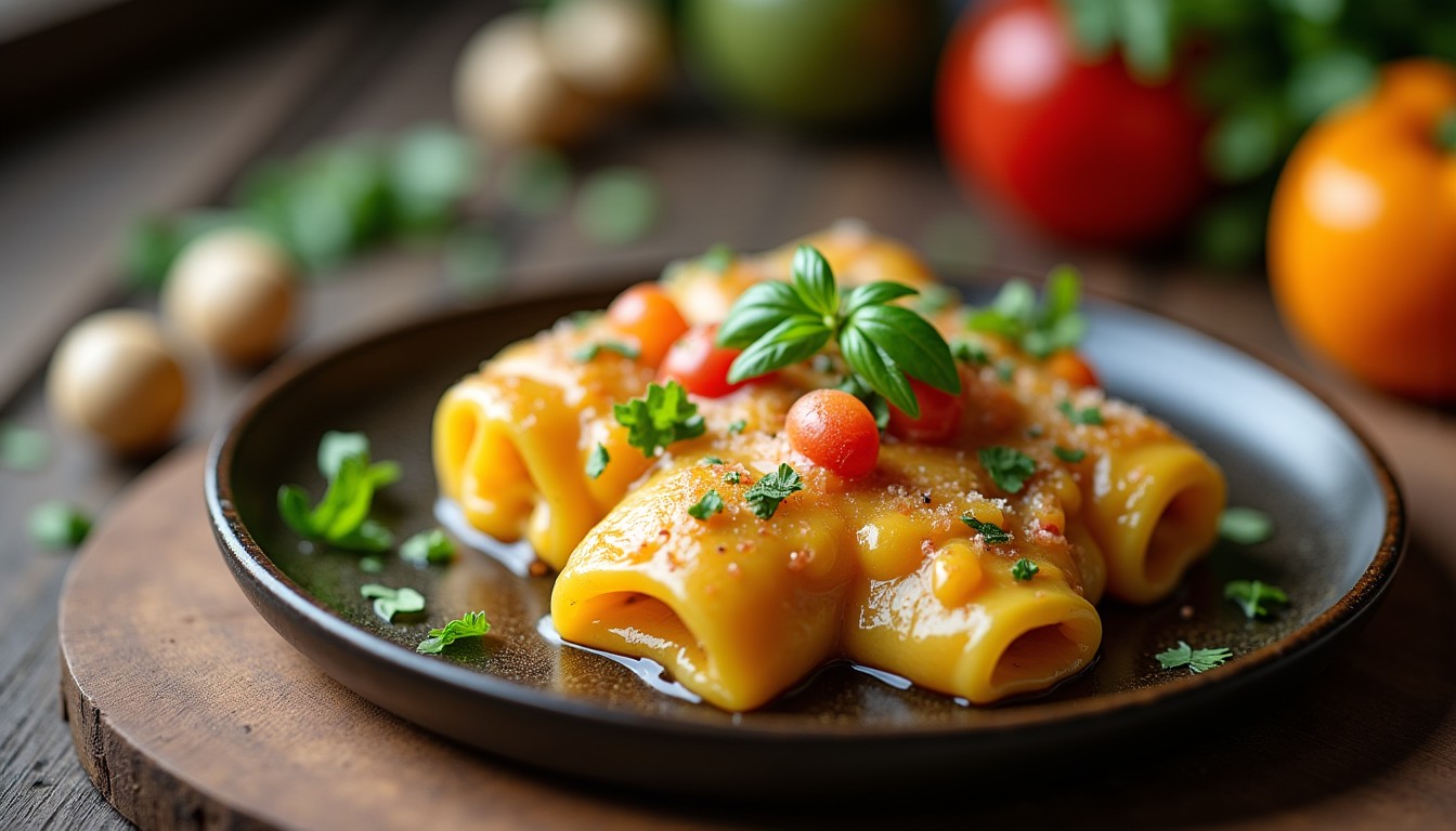 Délice de Conchiglioni farcis aux poireaux et fromage aux noix : une recette savoureuse et réconfortante