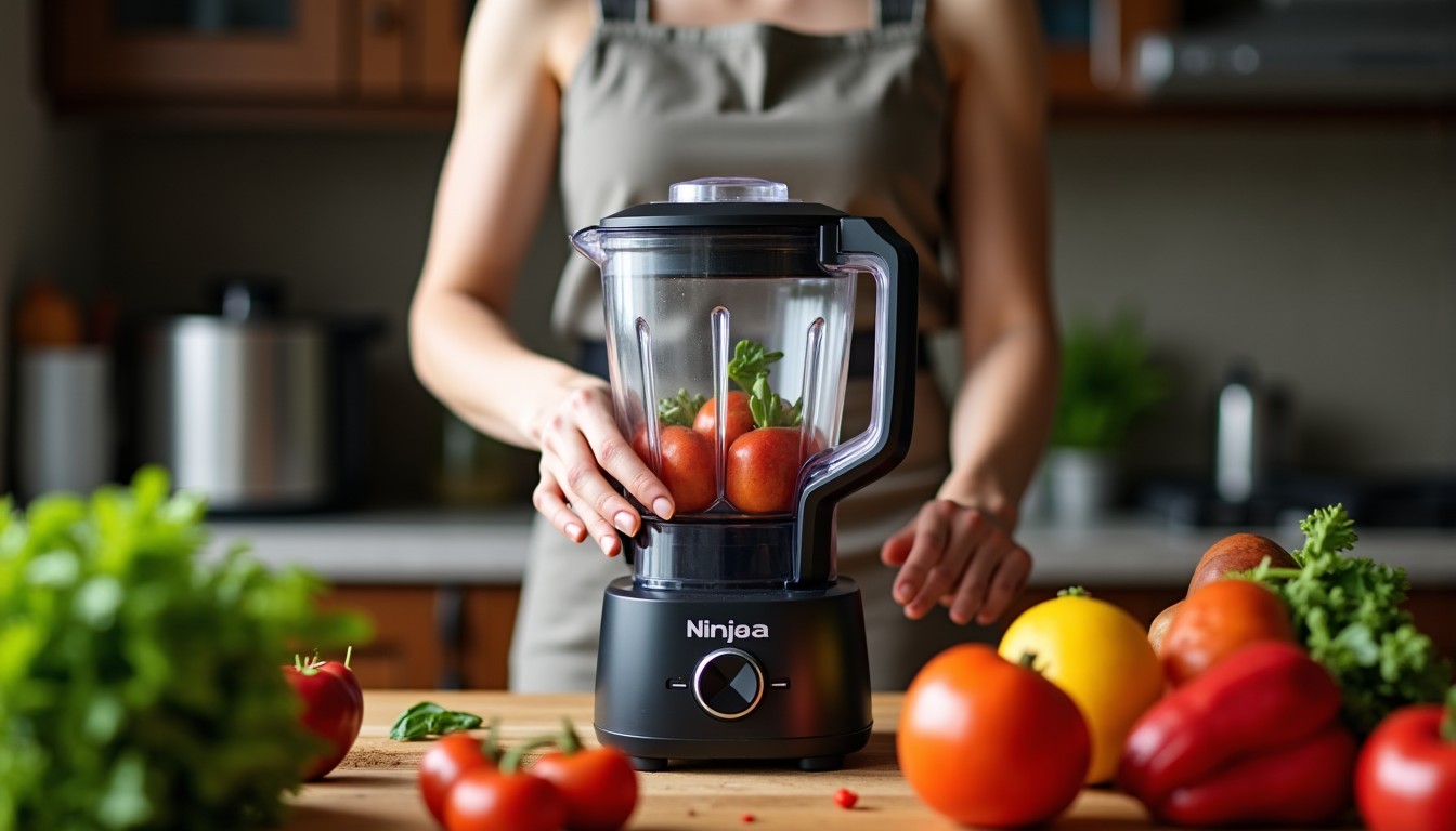 Ninja Detect Power Blender Processor Pro 3-en-1 : Performance Rehaussée et Polyvalence Ultime au Service de Votre Cuisine