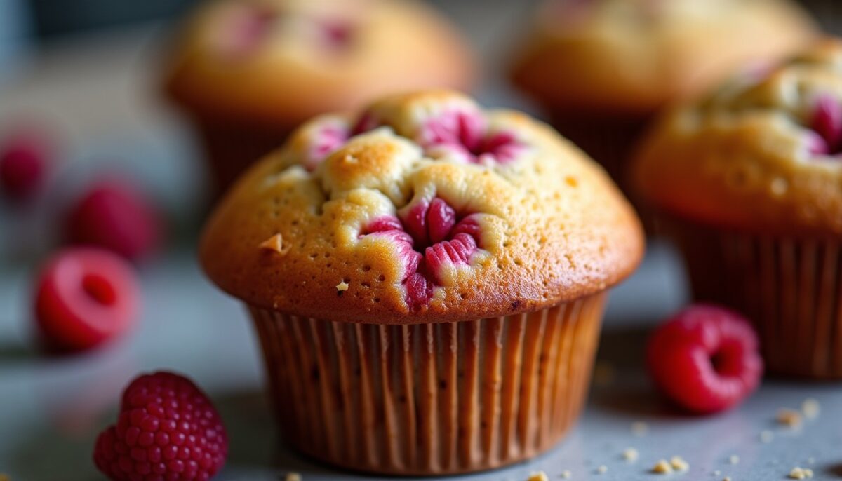 Délicieux Muffins aux Framboises : La Recette Légère et Gourmande