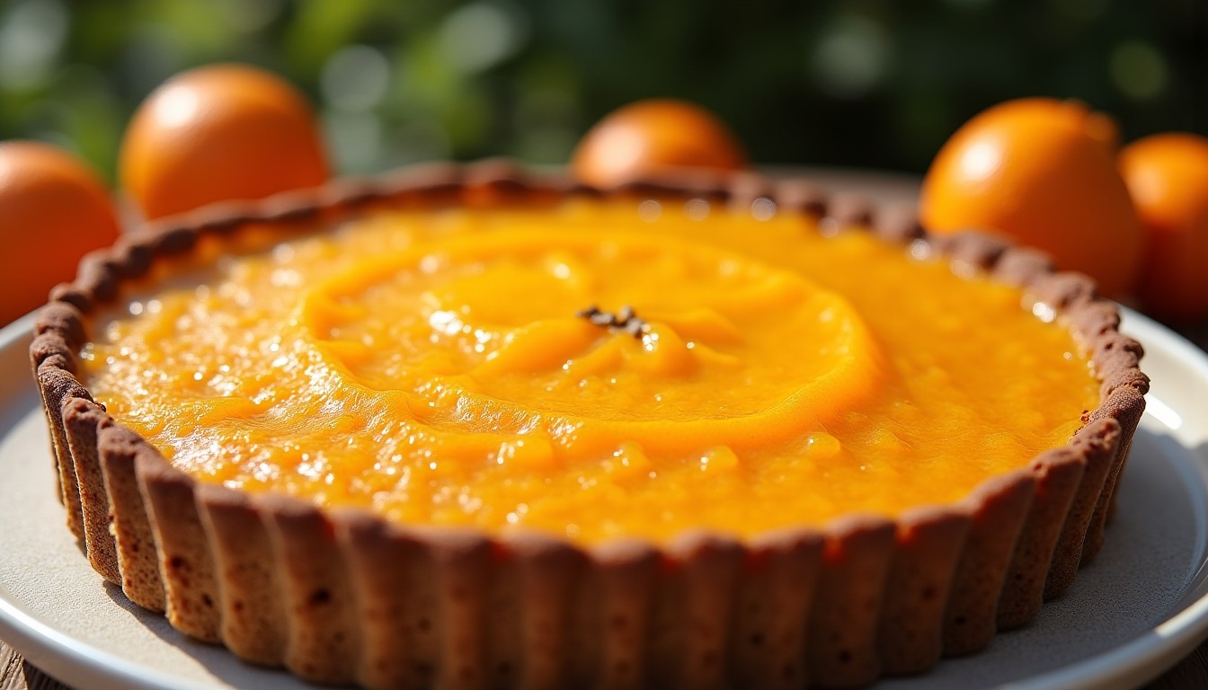 Tarte à l'Orange Gourmande : Un Rayon de Soleil dans Votre Assiette