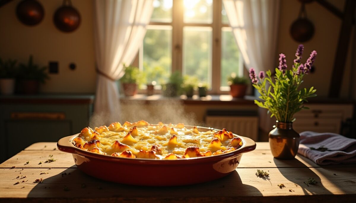 Gratin de pommes de terre au camembert : découvrez la recette incontournable pour un délice fondant