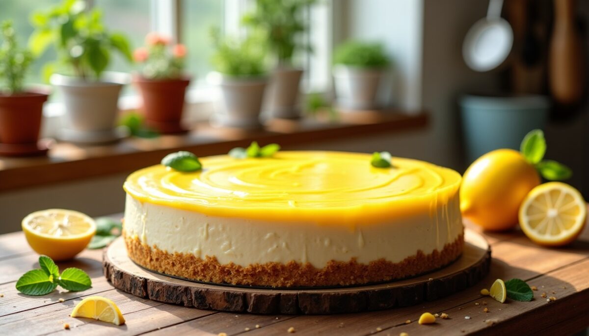 Délicieux Cheesecake au Citron et Fromage Frais : la recette incontournable