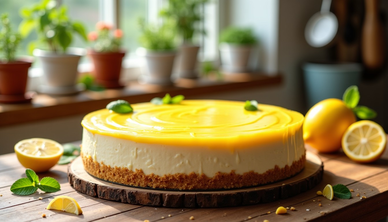 Délicieux Cheesecake au Citron et Fromage Frais : la recette incontournable