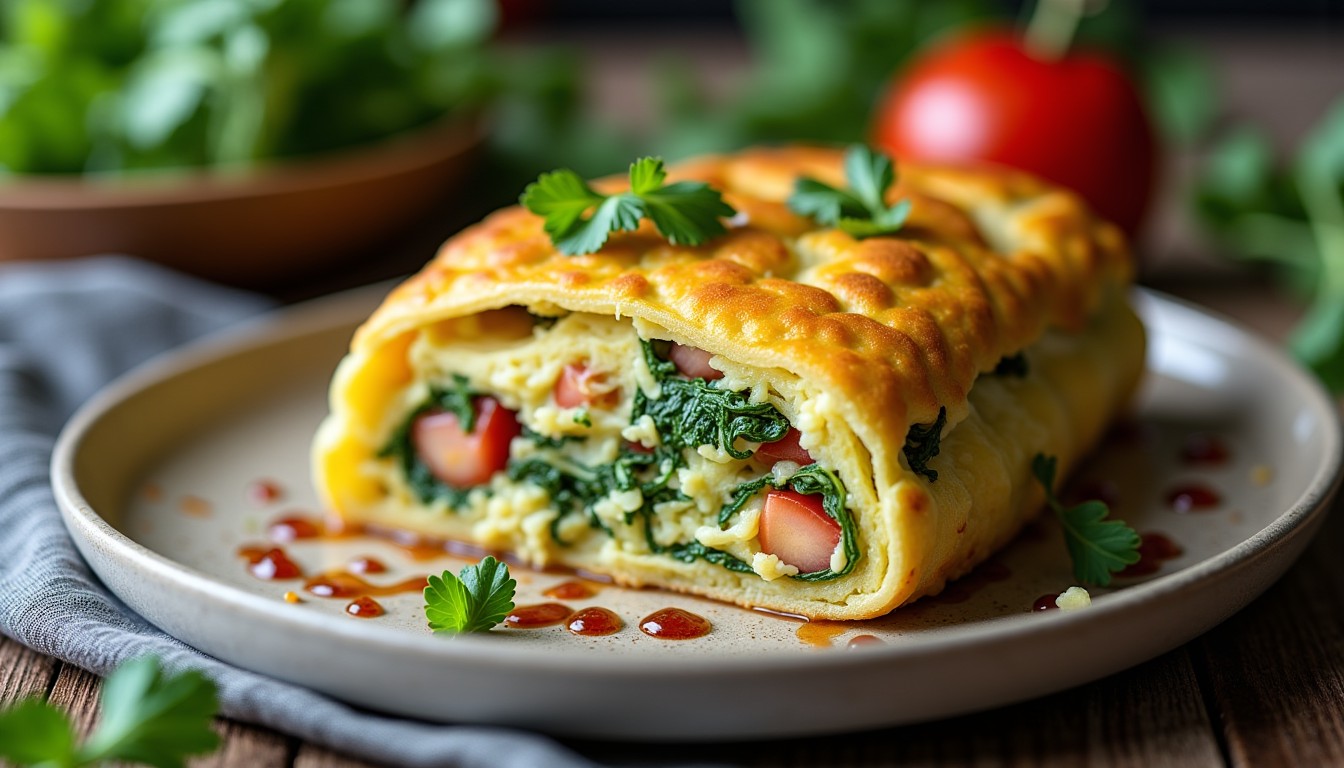 Délicieux millefeuille de légumes frais au chèvre : une recette savoureuse et gourmande