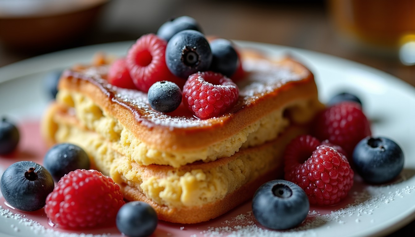 Pain perdu léger aux fruits : un petit déjeuner détox gourmand et sain