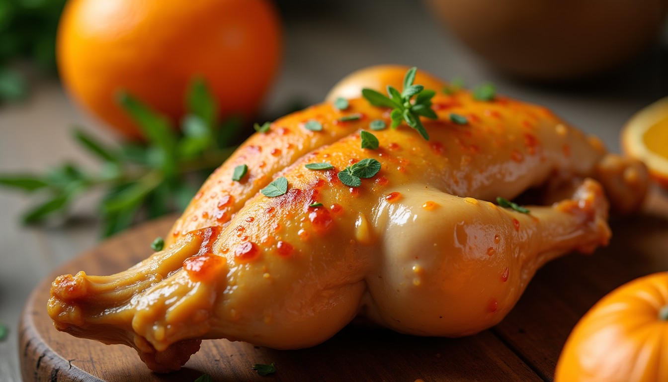 Délices d'Ailes de Poulet à l'Orange : Une Recette Légère et Facile pour Régaler vos Papilles