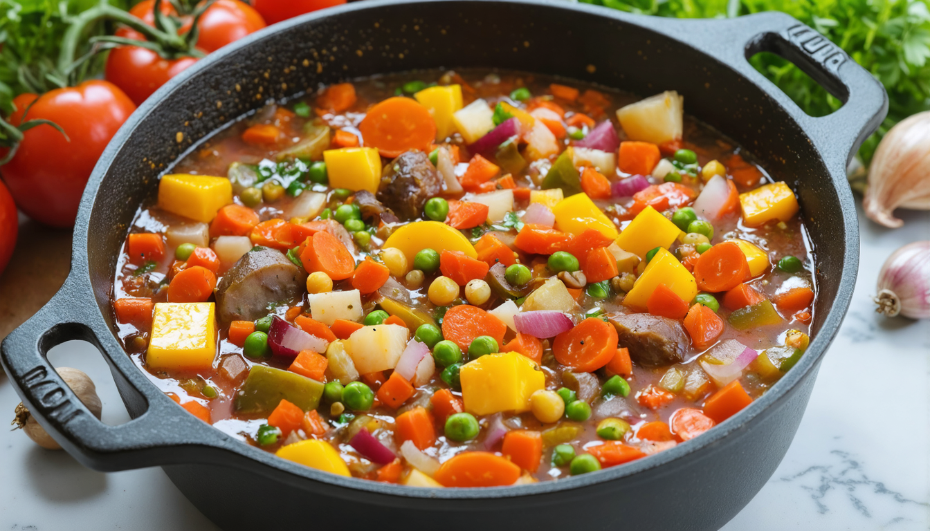découvrez notre recette simple et rapide de mijoté coloré aux choux de bruxelles, carottes et tomates, un délice sain pour vos repas équilibrés et savoureux.