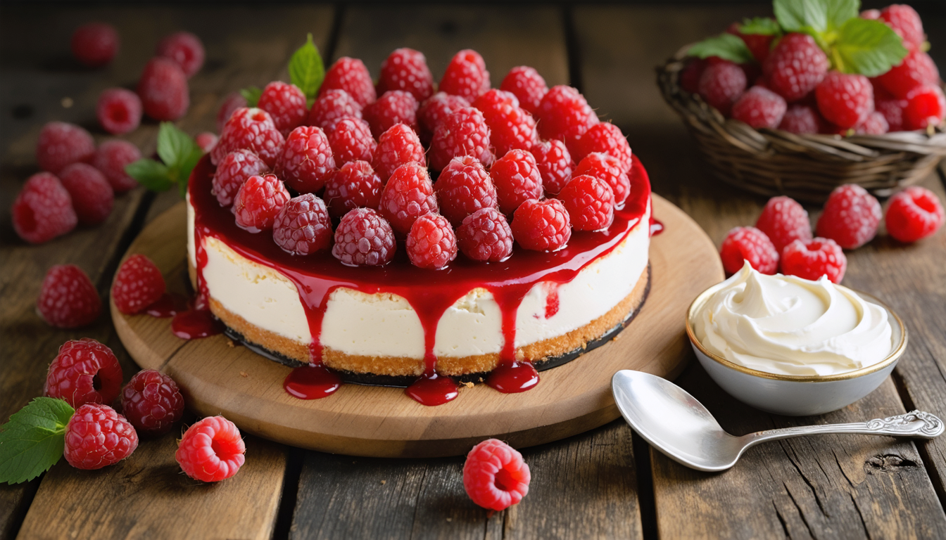 découvrez notre recette irrésistible de cheesecake aux framboises et fromage frais, alliant douceur et fraîcheur pour un dessert savoureux à tester absolument !