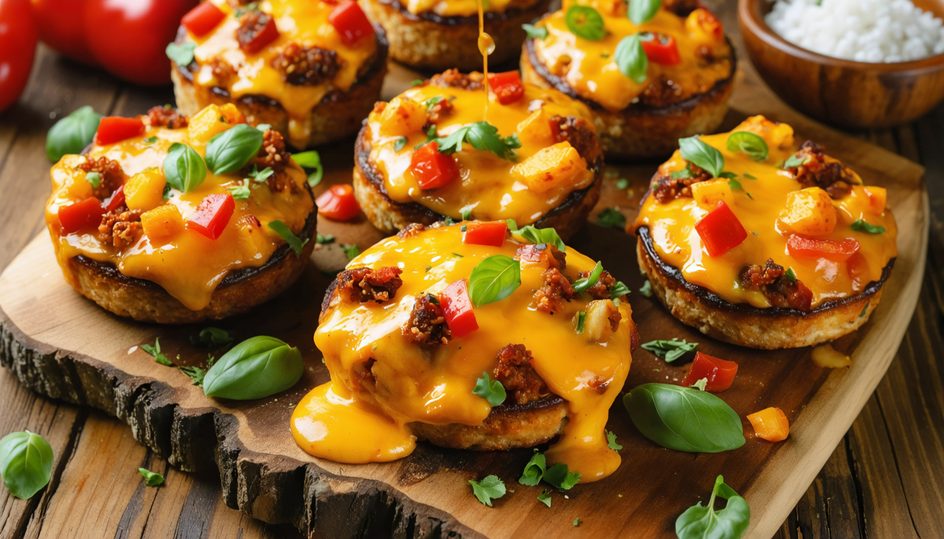 découvrez nos mini-cakes savoureux au chorizo, poivron et fromage fondant, parfaits pour un apéritif gourmand et facile à réaliser.