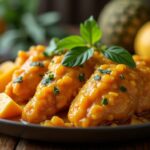 Recette légère de poulet au curry et ananas en sachets : l’alliance sucrée-salée gourmande