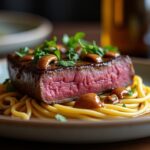 Filet mignon sauce au bleu et champignons : une recette savoureuse et raffinée