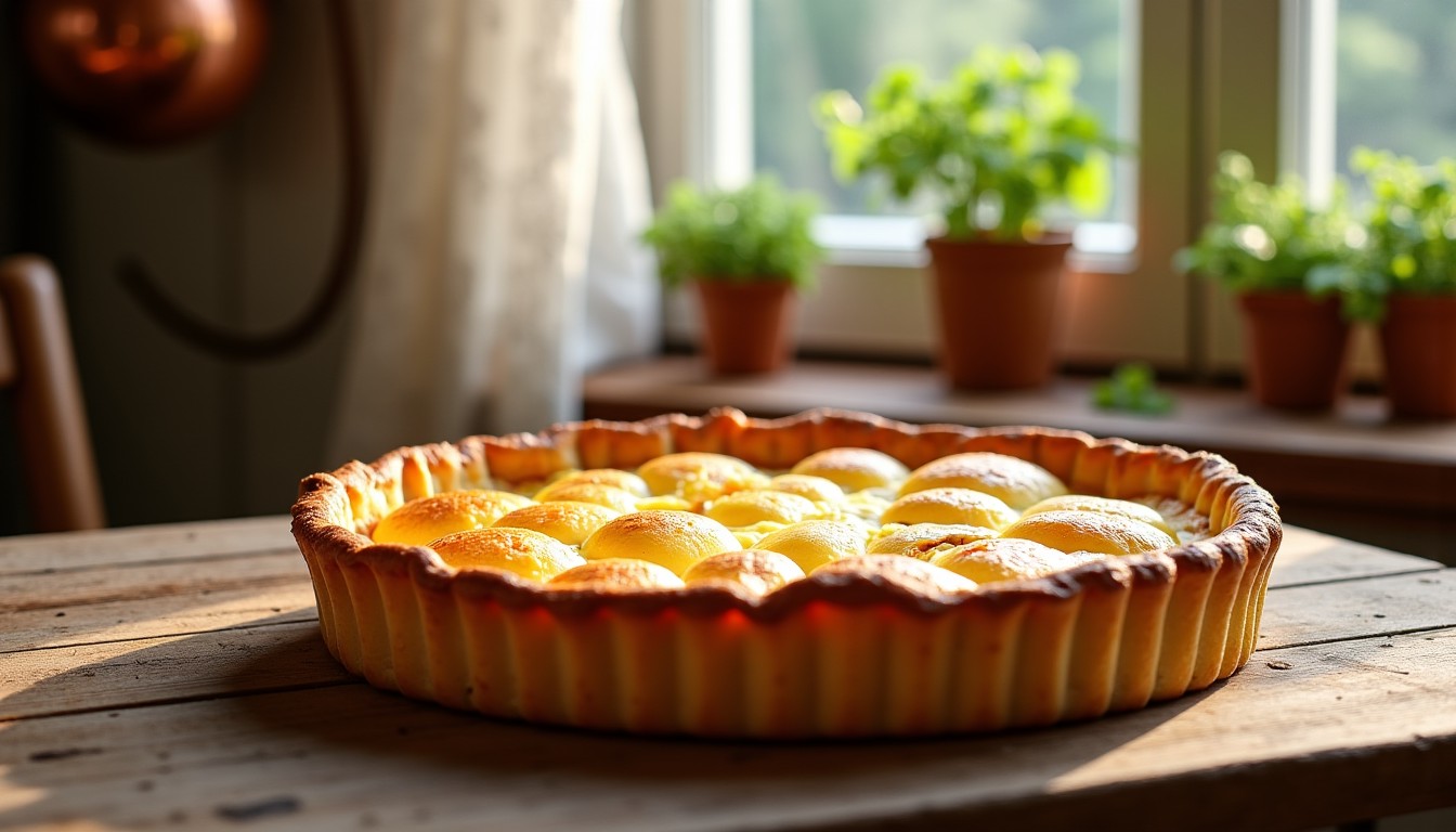 Découvrez la recette authentique de la Flamiche au Maroilles : un délice du Nord à savourer
