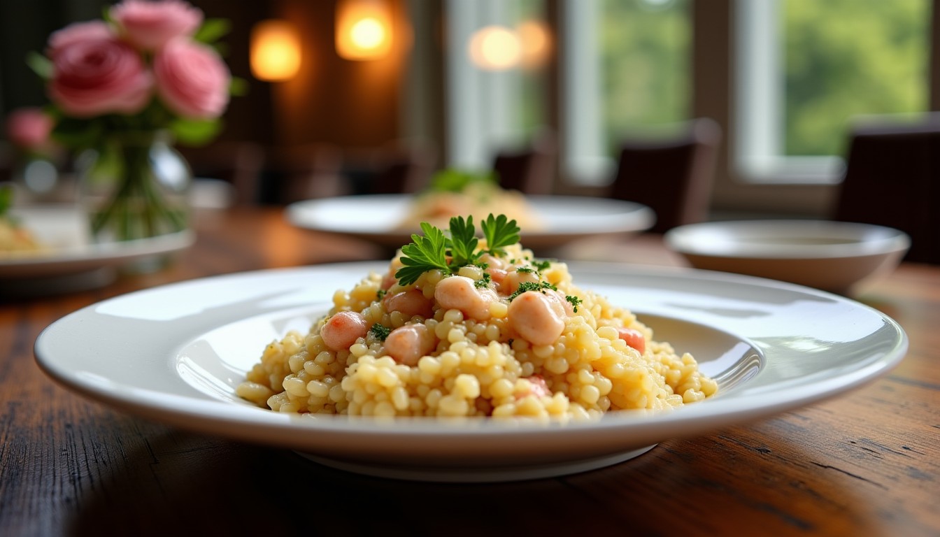 Risotto léger au crabe et parmesan : une recette diététique savoureuse