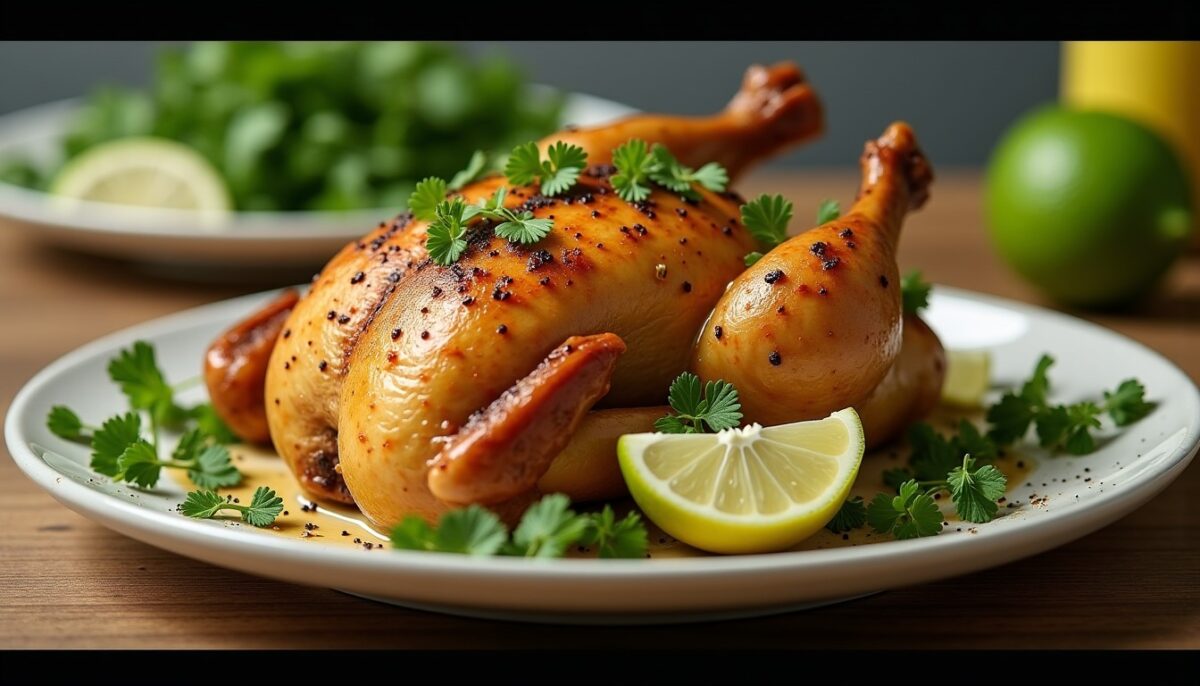 Pilons de poulet légers parfumés au citron vert et à l'ail : une recette fraîche et savoureuse