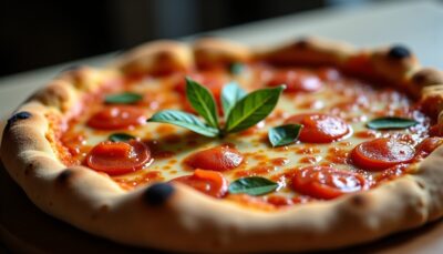 Délice basque : la pizza au fromage de brebis à savourer sans attendre