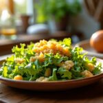 Salade de Frisée au Fromage de Brebis Fondant et Miel : une Recette Savoureuse et Réconfortante