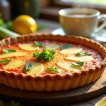 Quiche saumon-poireau au fromage frais : une alliance savoureuse et gourmande