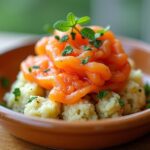 Délice en Verrine : Saumon Fumé, Brioche Gourmande et Fromage Frais aux Ail et Fines Herbes