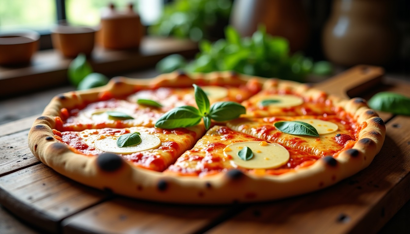 Pizza Quatre Fromages : Une Explosion de Saveurs Authentiques à Déguster