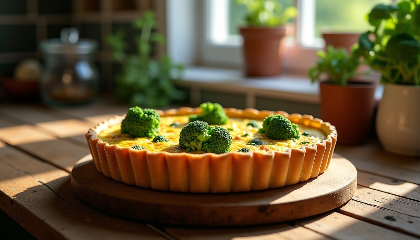 Quiche Brocoli et Chèvre : L’Alliance Gourmande Qui Séduit Vos Papilles