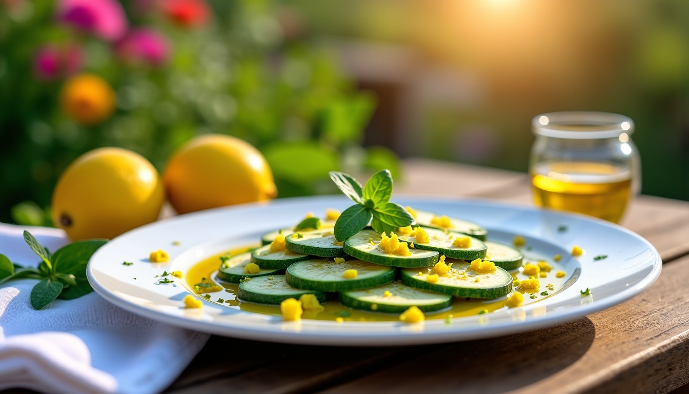 Carpaccio de courgettes : la recette rapide et tendance de l'été à ne pas manquer