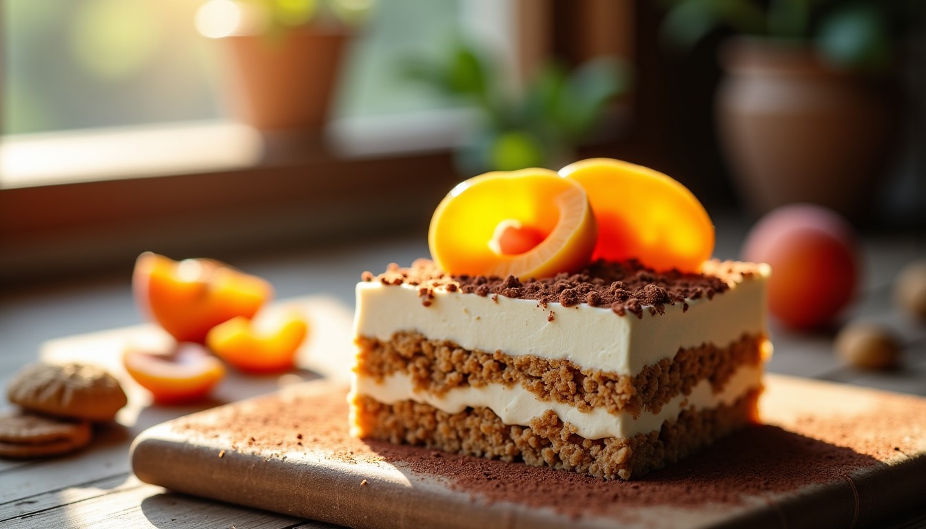 Savourez la saison des abricots avec notre irrésistible tiramisu au spéculoos, un dessert incontournable !